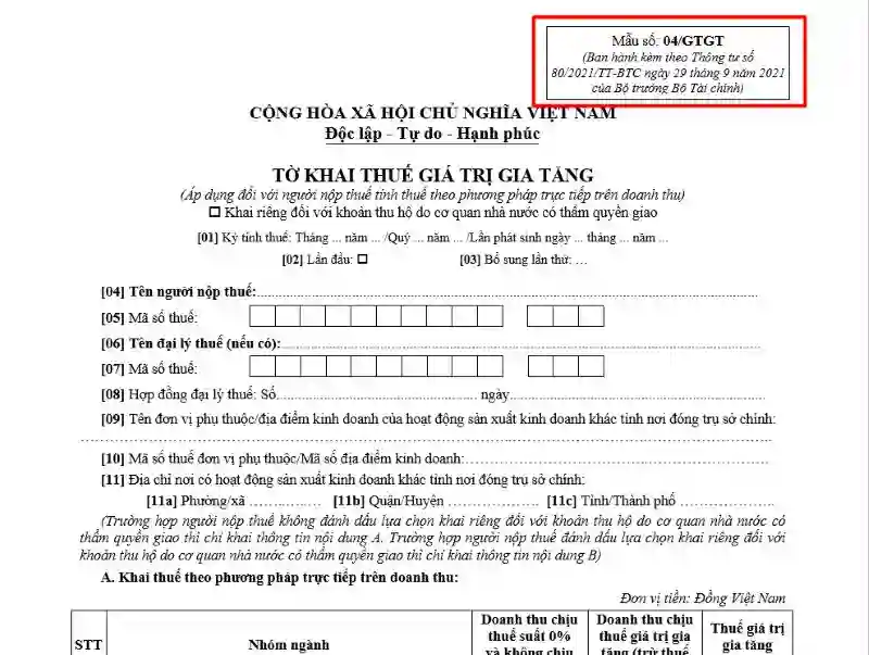 Hướng dẫn nộp tờ khai thuế GTGT qua HTKK